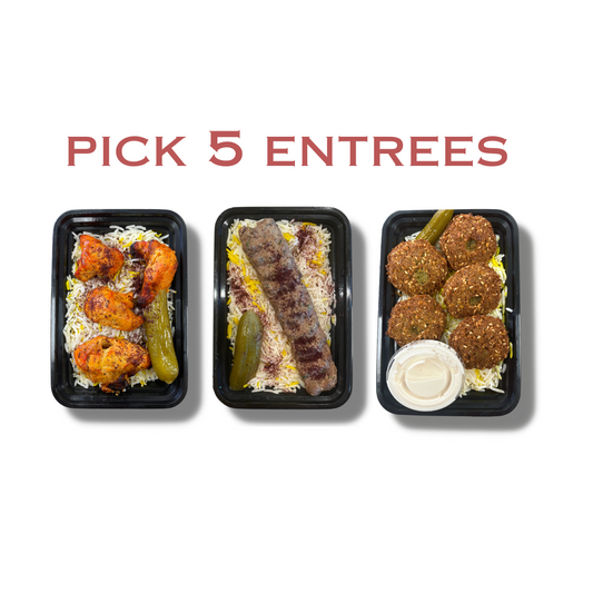 Pick Any 5 Entrees